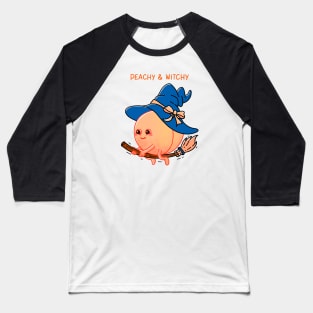 Peachy and Witchy Baseball T-Shirt